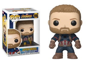 Captain America 288 Marvel Avengers Infinity War Funko POP! Vinyl   
