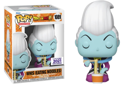 Whis 1089 Eating Noodles Funimation 2021 Dragon Ball Super Funko POP! Vinyl 