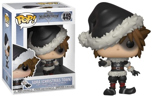 Sora (Christmas Town) 449 Disney Kingdom Hearts Funko POP! Vinyl