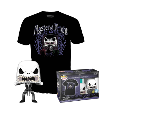 Funko Pop & Tees  Koszulka L + Figurka Jack Skellington 808 GITD