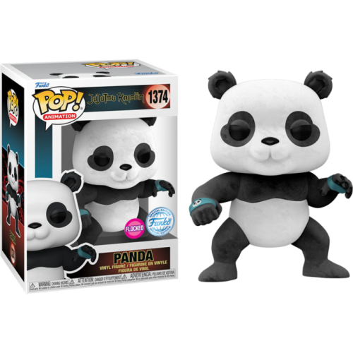 Panda 1374 Flocked JuJuTsu KaisenFunko POP! Vinyl   