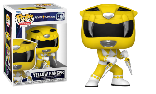 Yellow Ranger 1375 Power Rangers 30 th Funko POP! Vinyl  