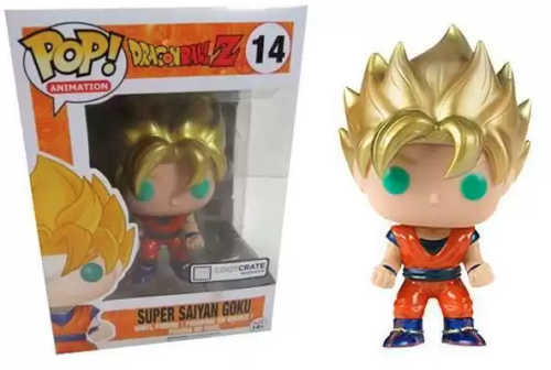 Super Saiyan Goku Metallic 14 Dragon Ball Z  Funko POP! Vinyl   