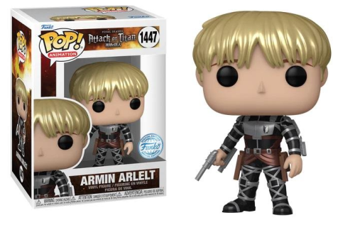 Armin Arlelt (Metallic) 1447  Attack on Titan Funko POP! Vinyl   