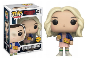 Eleven with eggos 421 CHASE Stranger Things Funko POP