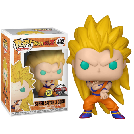 Super Saiyan 3 Goku 492 GITD Special Edition Dragon Ball Z Funko POP! Vinyl 
