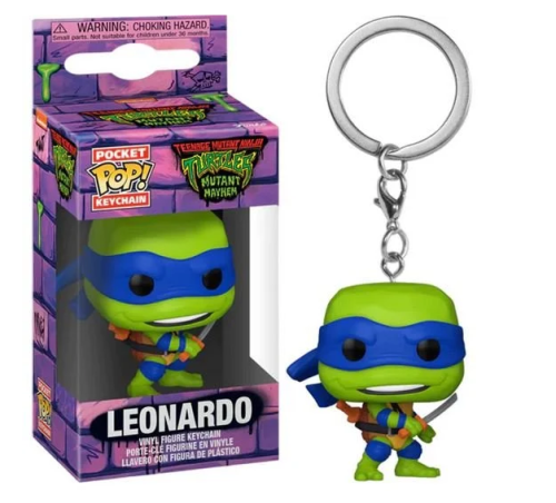 Leonardo Teenage Mutant Ninja Turtles  Funko Brelok Pocket POP! 