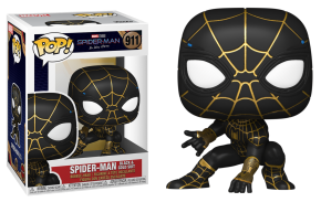 Spider-Man (Black & Gold) 911 Spider-Man No Way Home Funko POP! Vinyl  