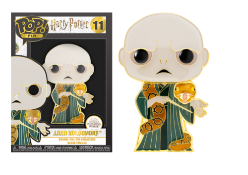 Lord Voldemort with Nagini 11 Harry Potter Funko POP! PIN