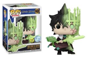 Yuno (Spirit of Zephyr) GITD 1422  Black Clover  Funko POP! Vinyl   Figurka