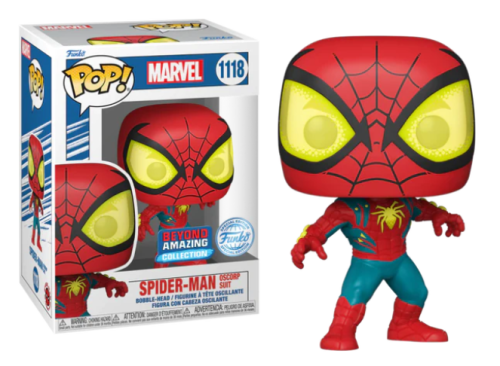 Spider-man oscorp suit 1118 Marvel Spider-Man Funko POP! Vinyl