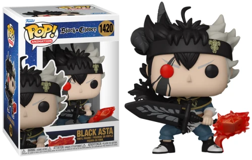 Black Asta 1420 Black Clover Funko POP! Vinyl 