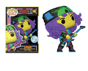 Eddie 1462 Stranger Things Black Light Funko POP! Vinyl   