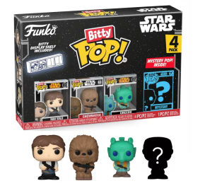 Bitty Funko POP! Star Wars Han Solo 4 pack + Mystery 
