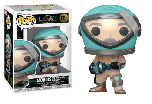 Mobius (TVA Temporal Core Suit) 1313 Marvel Loki Funko POP! Vinyl  