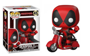 Deadpool on Scooter 48 Marvel Deadpool Funko POP! Vinyl  