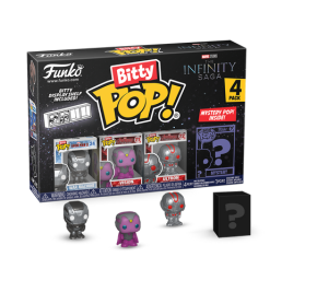 Bitty Funko POP! Marvel War Machine, Vision, Ultron + Mystery 