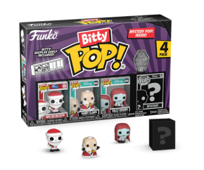 Bitty POP!  Disney NBX - Santa Jack, Sandy Claws, Sally Sewing + Mystery 