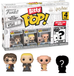 Bitty POP! Harry Potter 4 pack Harry Potter + Draco Malfoy + Dobbry + Mystery 