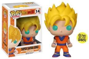 OUTLET - Super Saiyan Goku 14 GITD Dragon Ball Z  Funko POP! Vinyl 