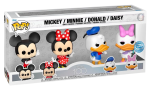 Mickey , Minnie, Donald , Daisy Disney 100  4 pack Funko POP! Vinyl     