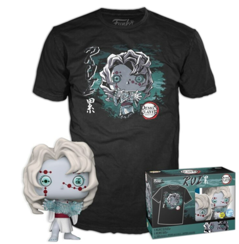 Funko Pop & Tees  Koszulka XL + Figurka Rui 1307 GITD Demon Slayer  