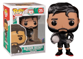 Alisson Becker 25 Liverpool Football Funko POP! Vinyl