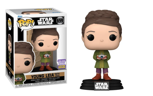 Young Leia with Lola 659  Star Wars Funko POP! Vinyl 