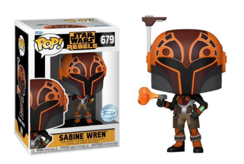 Sabine Wren 679 Star Wars Rebels Special Edition Funko POP! Vinyl 