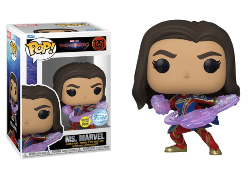 Ms. Marvel 1251 GITD The Marvels Funko POP! Vinyl   