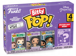 Bitty POP!  Disney Princess 4 pack Belle, Pocahontas, Jasmine + Mystery  