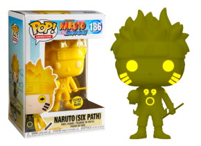 Naruto Six Path Yellow 186 GITD Naruto Funko POP! Vinyl