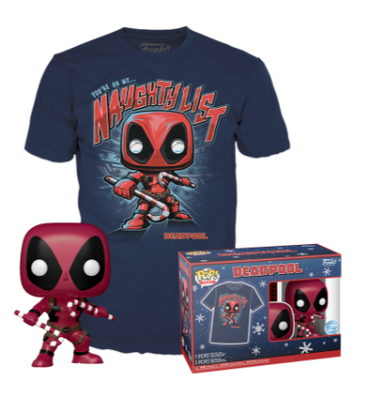 Funko Pop & Tees  Koszulka S  + Figurka Deadpool 400 