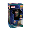 Mini figurka POP - Holiday Groot + Tee S (CHILD SIZE) Marvel Funko POP!