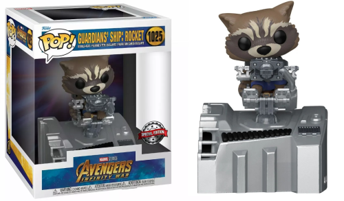 Guardians' Ship Rocket 1025 Avengers Marvel POP! Vinyl  