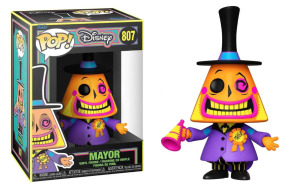 Mayor 807 Black Light Nightmare Before Christmas Disney Funko POP! Vinyl 