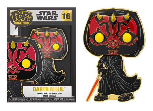 Darth Maul 16 Star Wars Funko POP! PIN - przypinko-figurka
