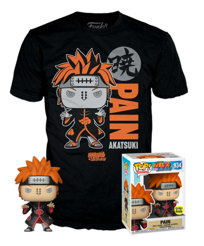 Pain 934 + Koszulka ( S )  Naruto Funko POP & Tee