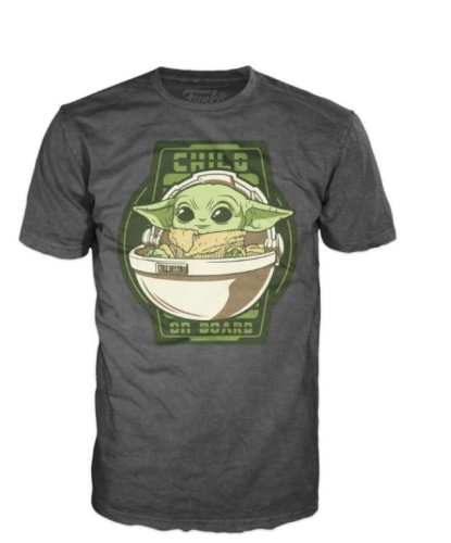 Funko Koszulka STAR WARS - Child on Board - T-Shirt POP (XL) 