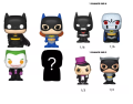 Bitty Funko POP!  DC The Joker, Batgirl, Batman + Mystery   