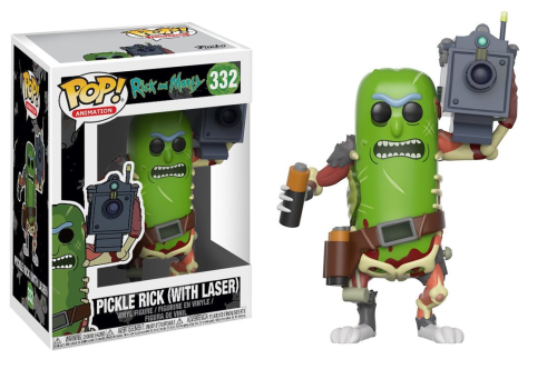 Pickle Rick with Laser 332 Rick and Morty Funko POP! Vinyl  