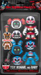 Toy Bonnie and Baby Five Nights at Freddy's SNAPS !  Funko