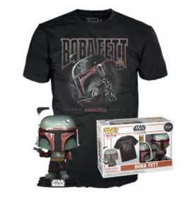 Box :Boba Fett 462 Star Wars z  Koszulką rozmiar M Funko POP! Vinyl