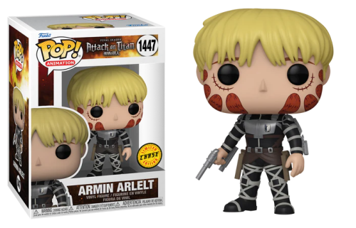 Armin Arlelt 1447 CHASE Attack on Titan Funko POP! Vinyl