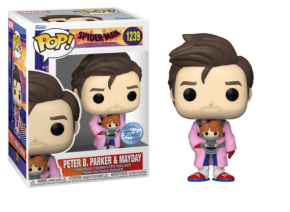 Peter B. Parker & Mayday 1239  Across The Spider-Verse Funko POP! Vinyl    
