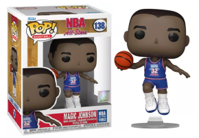 Magic Johnson 138  (Blue All star uni 1991) NBA  Basketball Funko POP! Vinyl   