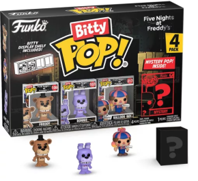 Bitty Funko POP! Five Nights at Freddy's Freddy , Bonnie , Balloon Boy + Mystery 