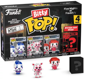 Bitty Funko POP! Five Nights at Freddy's Ballora,  Funtime Foxy, Baby+ Mystery 