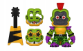 Montgomery Gator and Glamrock Chica Five Nights at Freddy's SNAPS !  Funko 