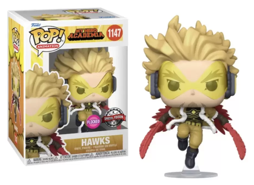 Outlet Hawks 1147 My Hero Academia Funko POP! Vinyl FLOCKED